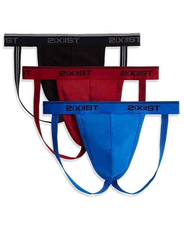 2xist 3-Pack Stretch Jock Strap 021322