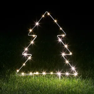Christmas Tree Stake Lights