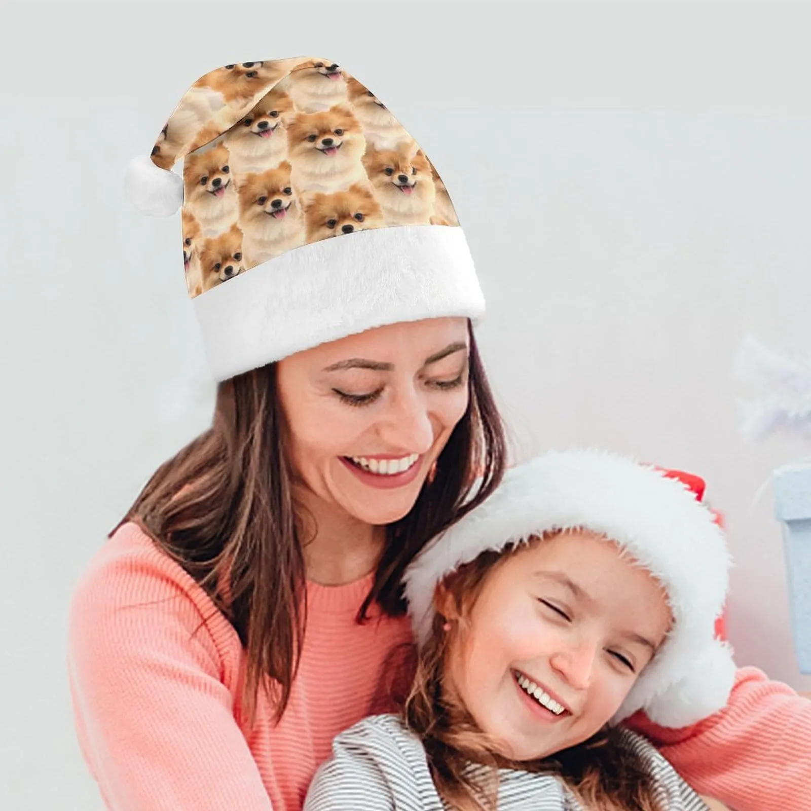 Custom Face Cute Pet Gift Christmas Hat