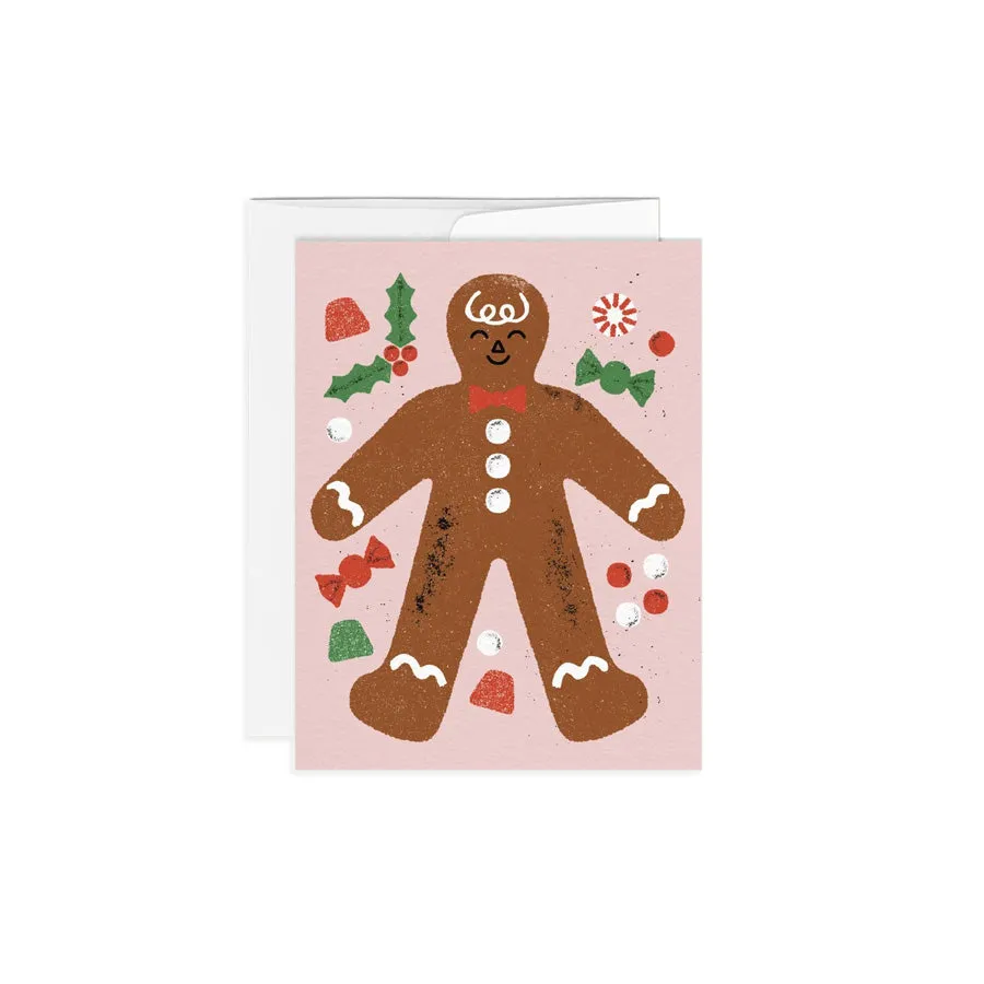 Gingerbread Cookie Greeting Card