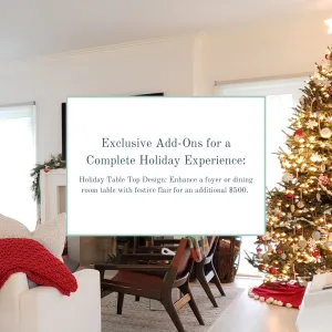 Holiday Table Top Design Add On