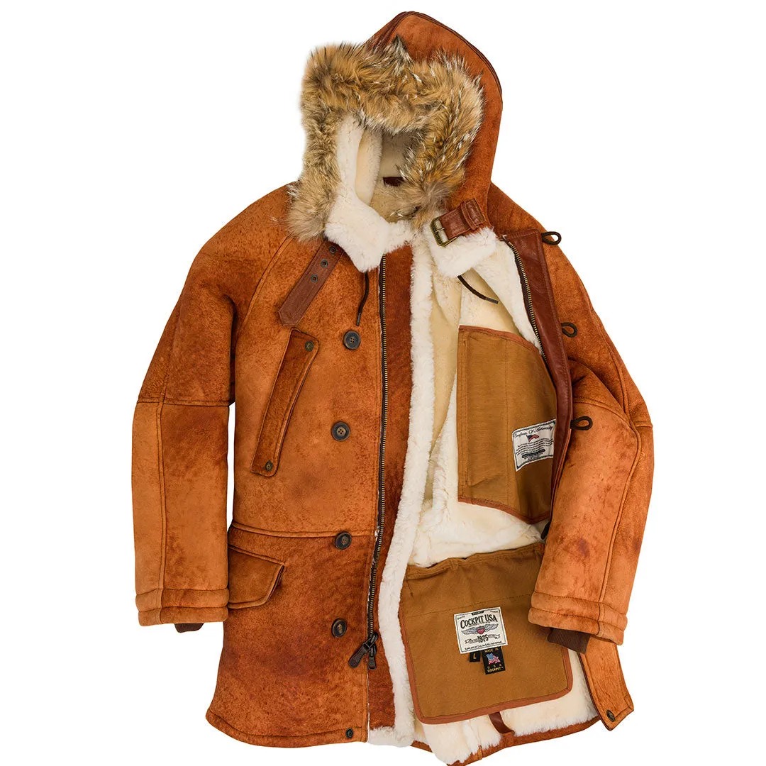 N3B Sheepskin Parka Z21C015