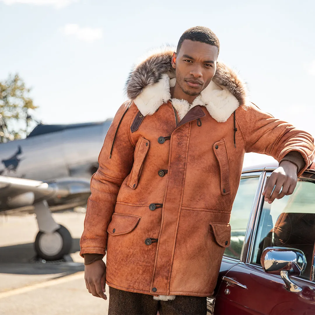 N3B Sheepskin Parka Z21C015