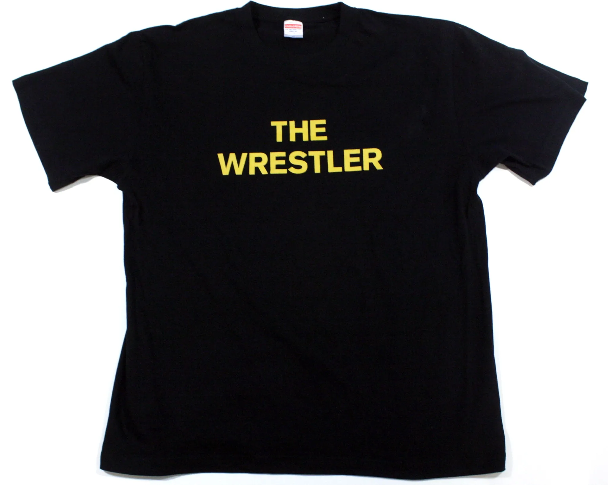 NJPW SHIBATA THE WRESTLER YELLOW TEXT T-SHIRT XL