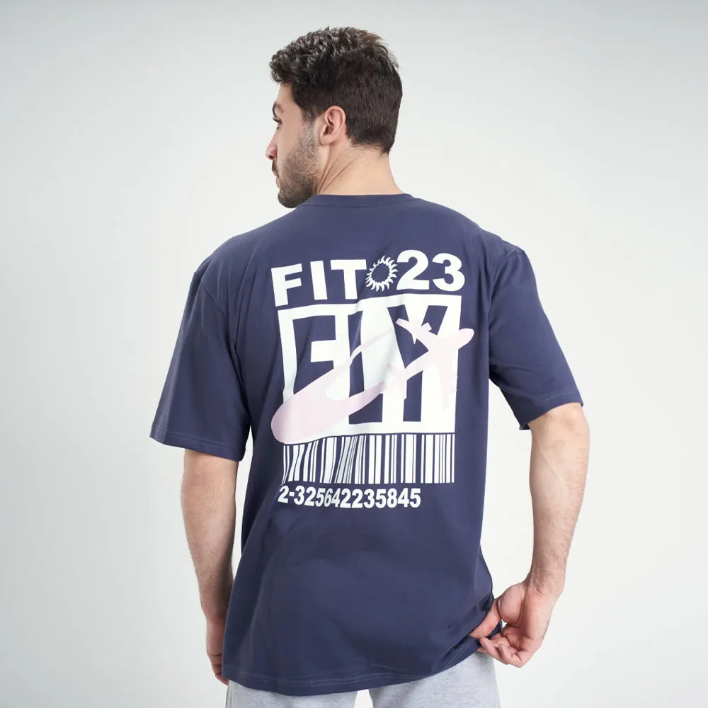 t-shirt oversize gray