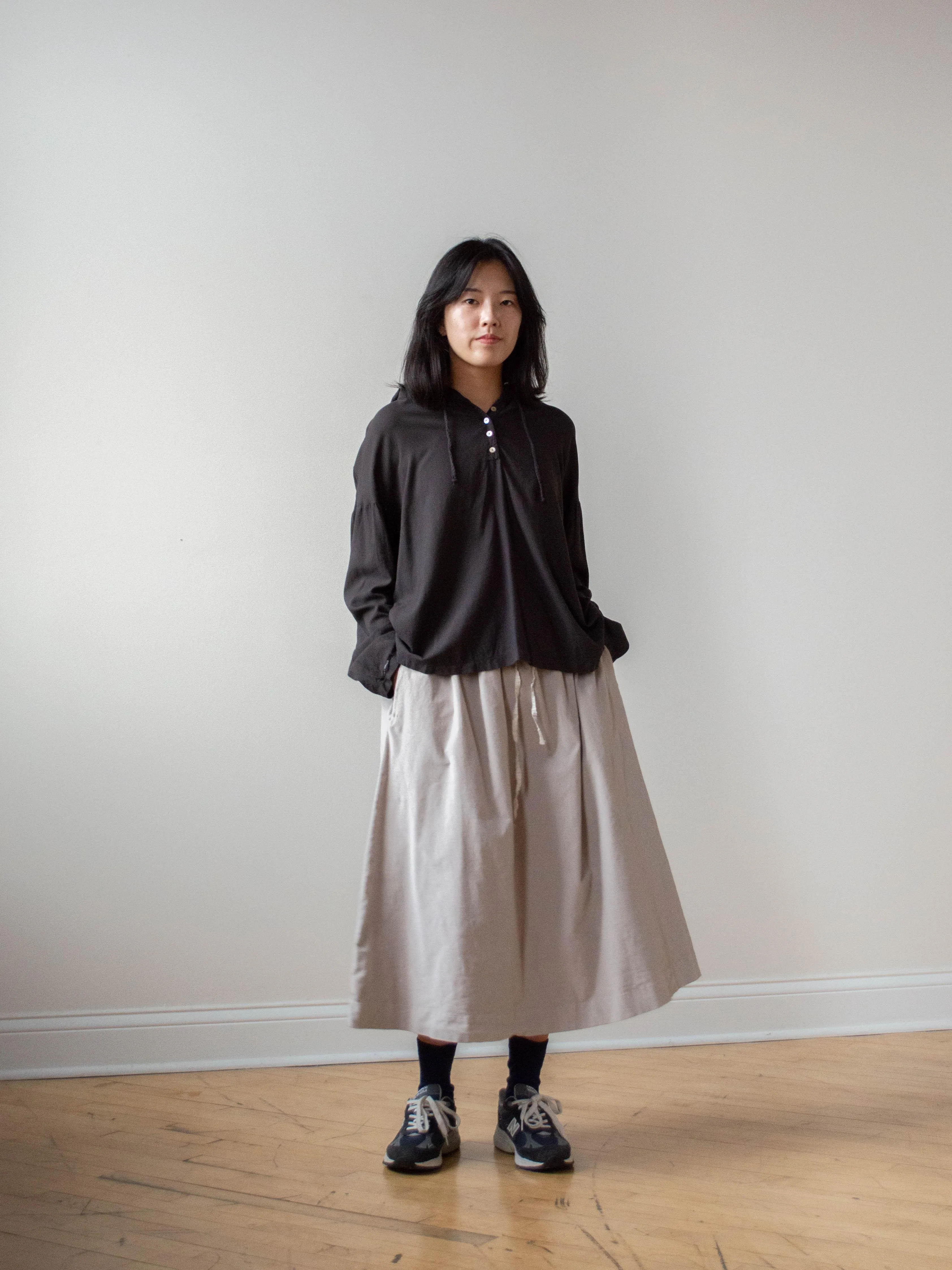 Velvet Double Skirt - Moka (restocked)